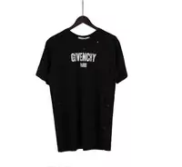 givenchy limited edition t-shirt holes black white